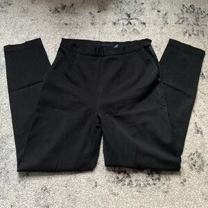 black skinny leg GAP dress pants